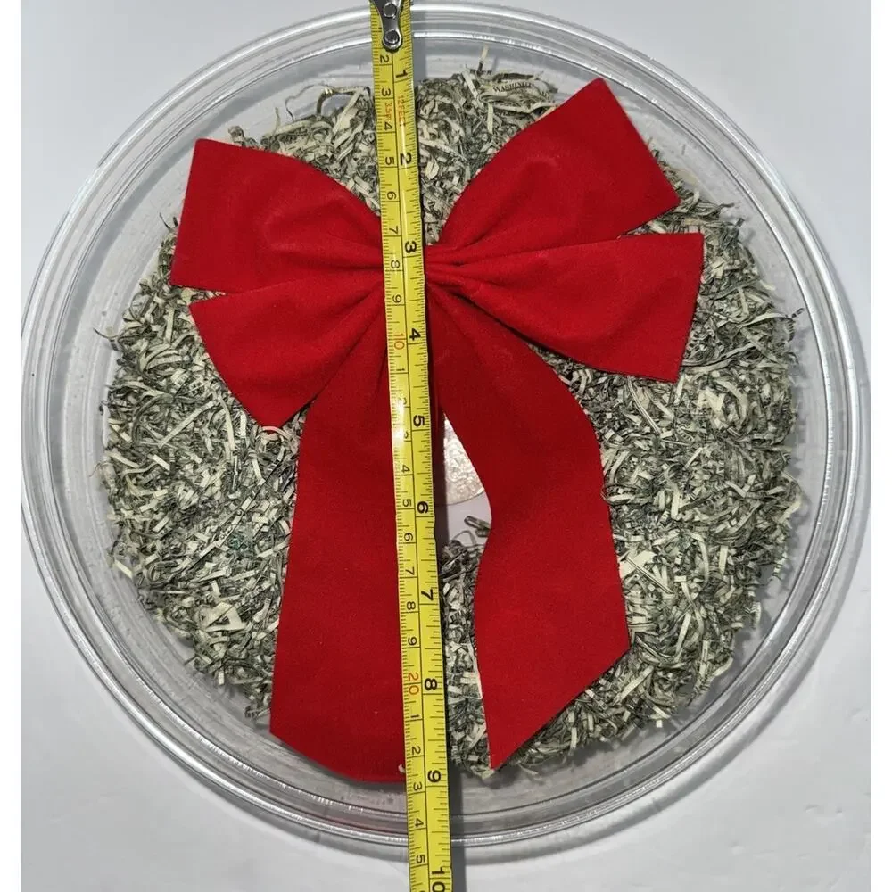 Authentic Shredded United States Currency Wreath Christmas Gift Xmas Money
